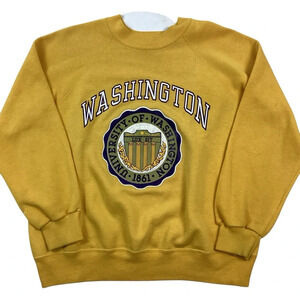 Vintage Washington Huskies raglan crewneck
